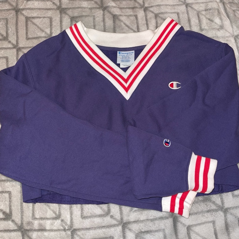 Champion crop top sweater